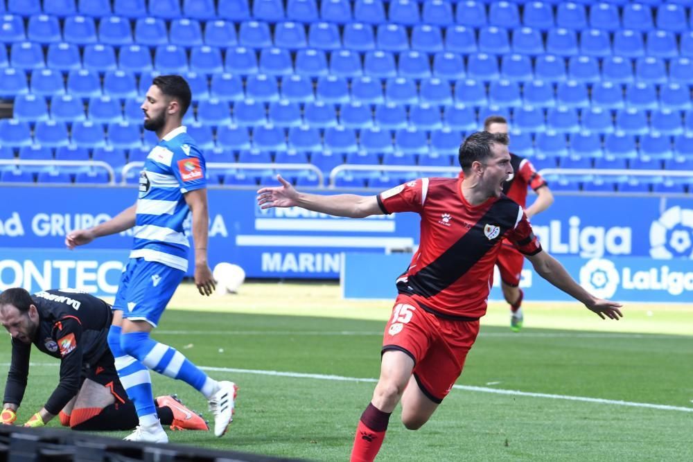 El Dépor rescata un punto ante el Rayo: 3-3