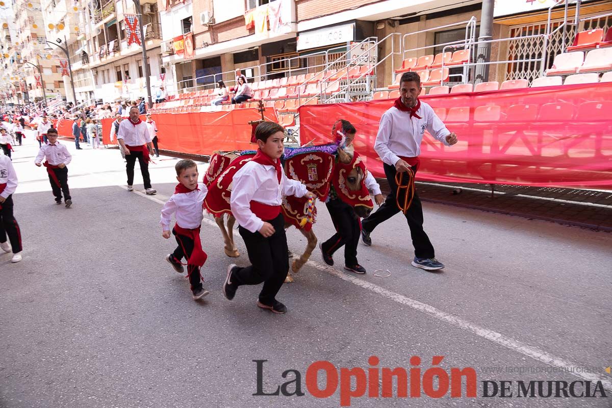 Desfile infantil en las Fiestas de Caravaca (Bando Caballos del Vino)