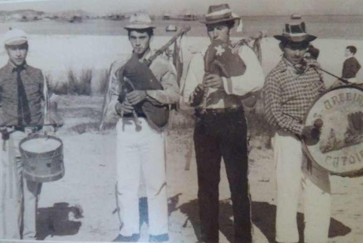 Grandes gaiteiros no Entroido do Hío