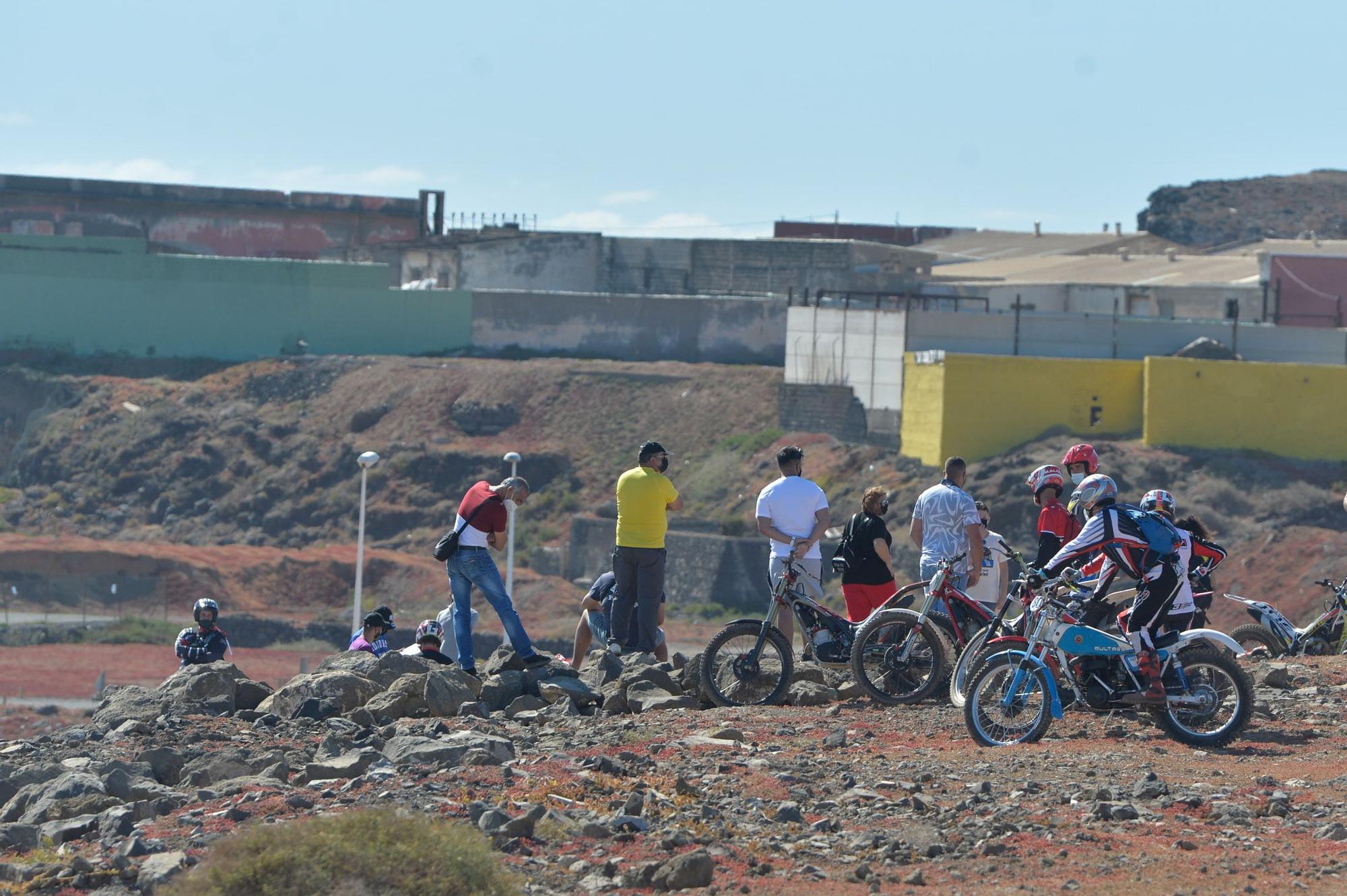Primera prueba del Campeonato de Canarias de trial en una zona anexa a Las Terrazas (9/05/2021)
