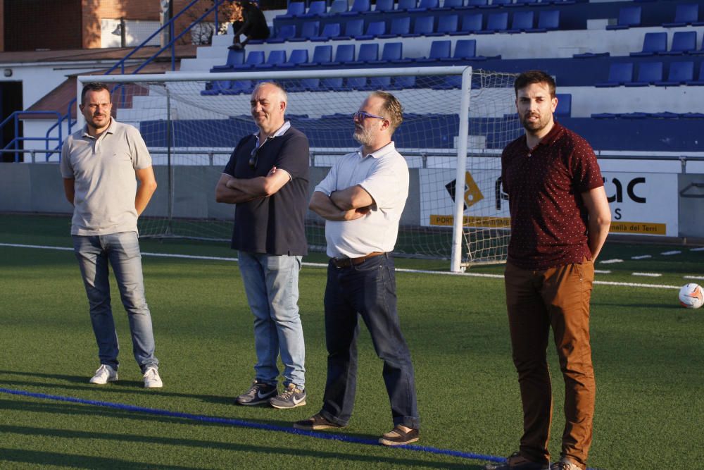 Primer entrenament del Banyoles de la pretemporada