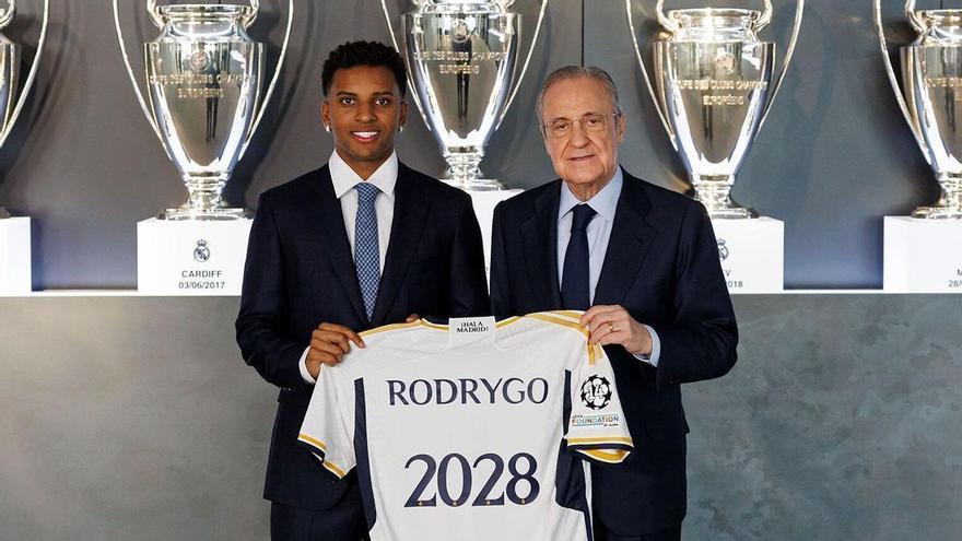 El Madrid renueva a Rodrygo hasta 2028