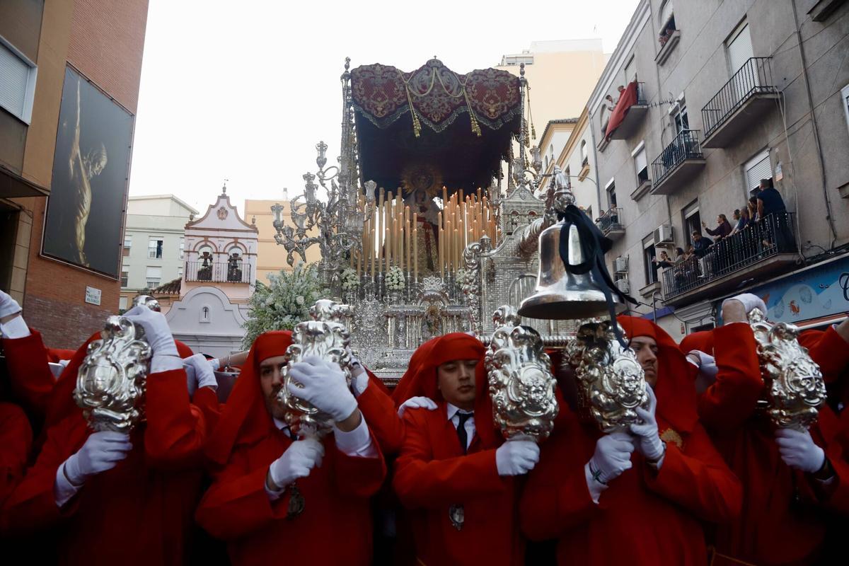 Salida procesional de Zamarilla este Jueves Santo de 2026.