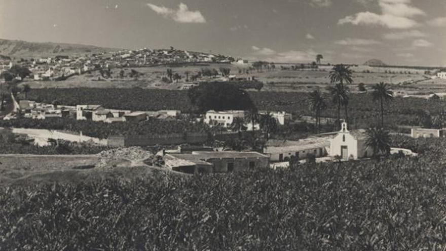 Una imagen de la ermita de la Mayordomía en los años 20 del pasado siglo. | fedac