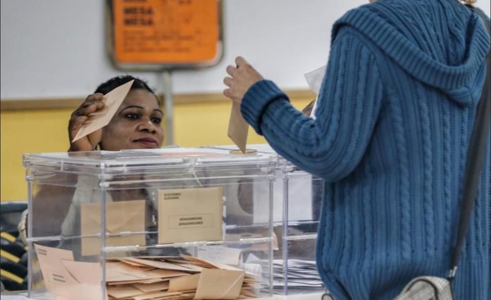 Jornada electoral en Son Gotleu, Palma