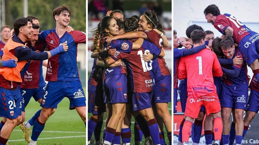 El Eldense sueña con un ascenso triple