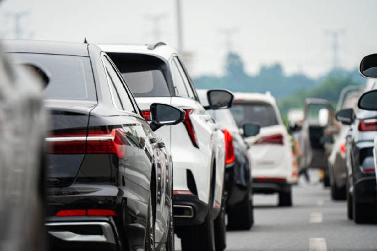 Be careful with traffic jams