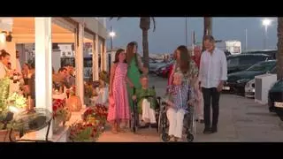 El rey Felipe VI de cena por Palma con la familia