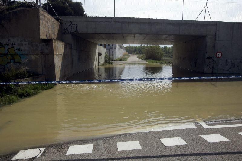 Crecida del Ebro en Zaragoza