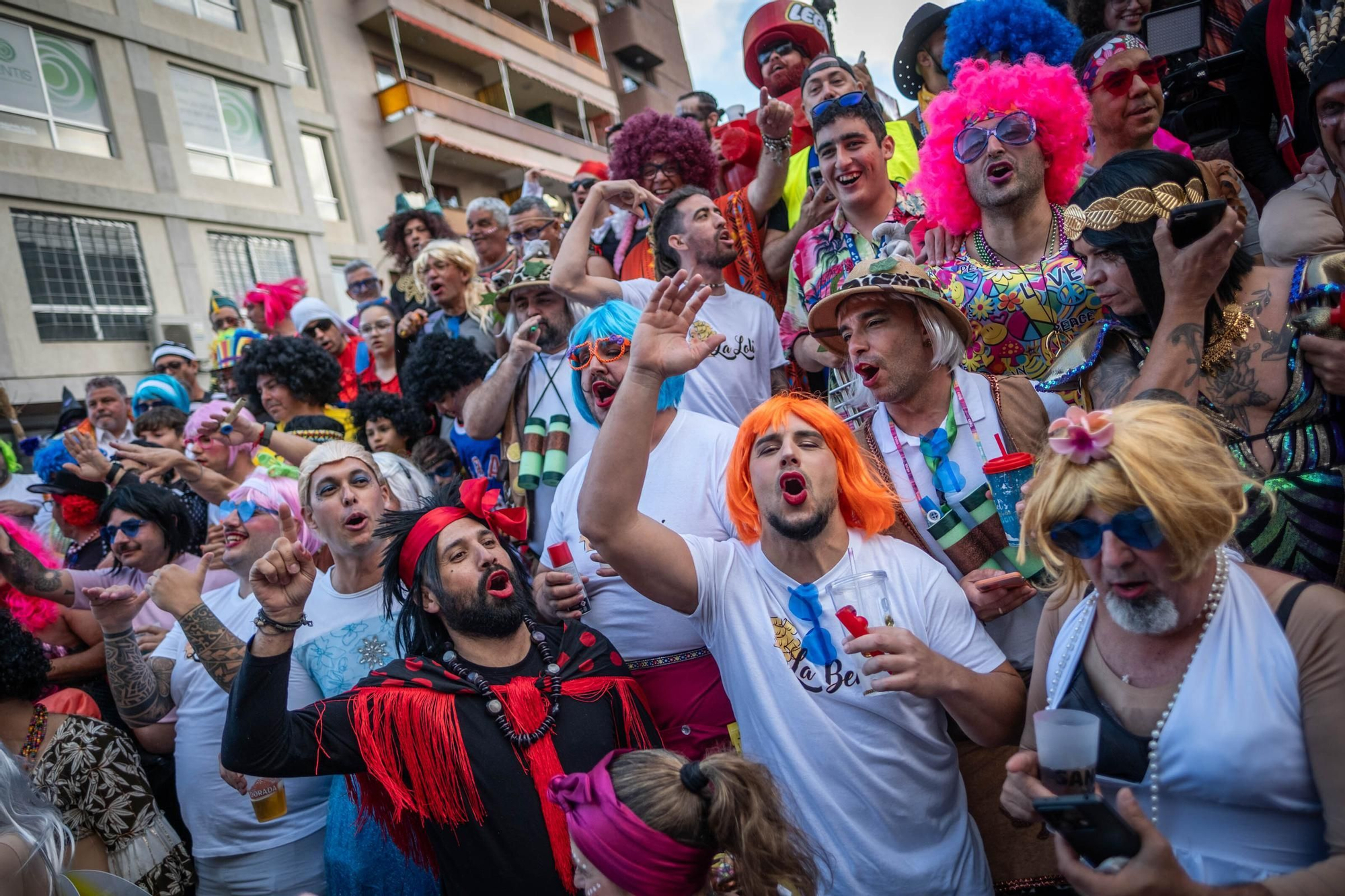 Santa Cruz celebra su segundo Carnaval de día