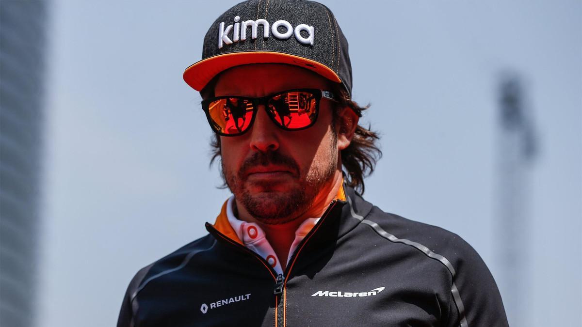 Alonso en el Gran Premio de la China de Fórmula 1