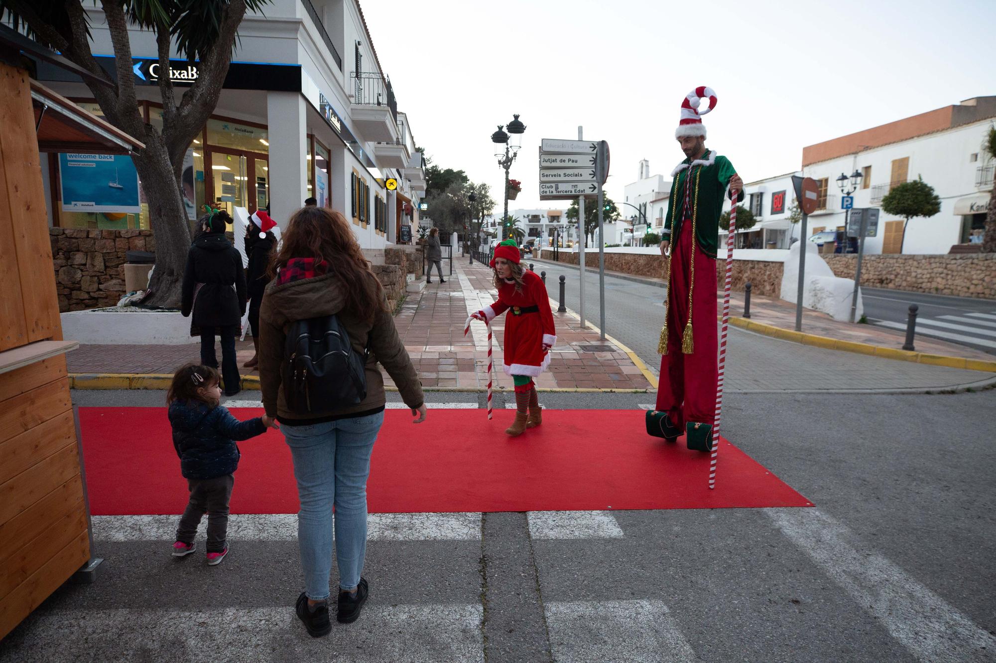 Encendido de las luces de Navidad en Sant Josep