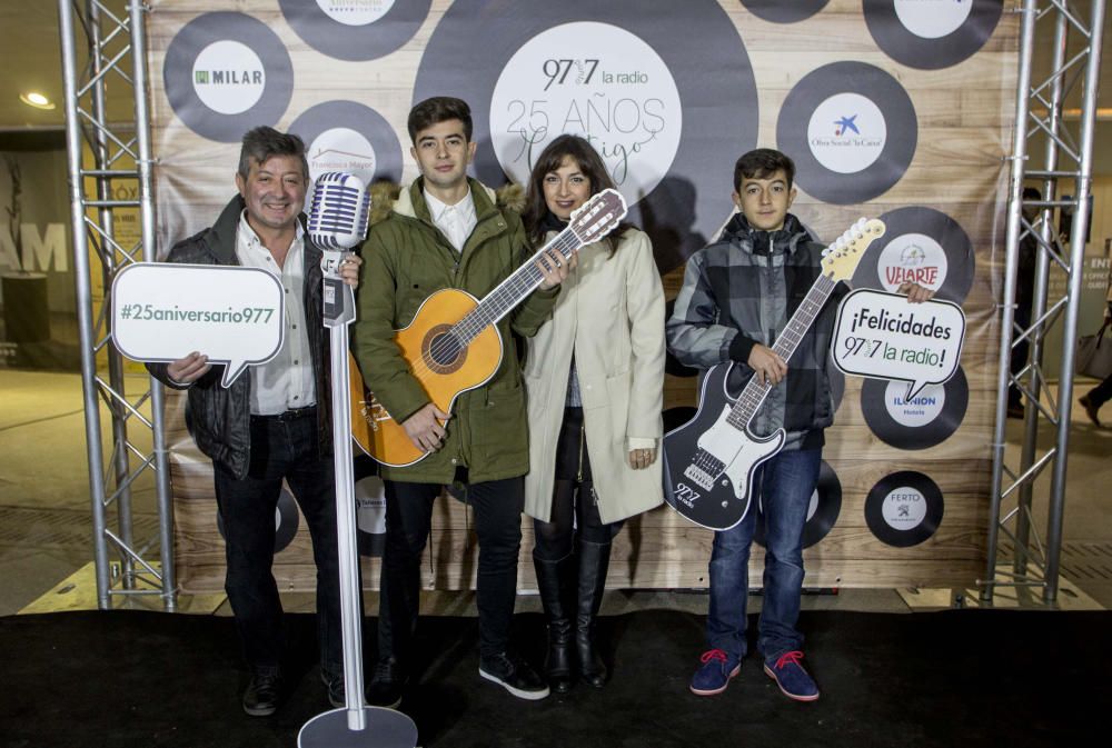 Gala 25 aniversario de la  97.7 en el Palau de Les Arts