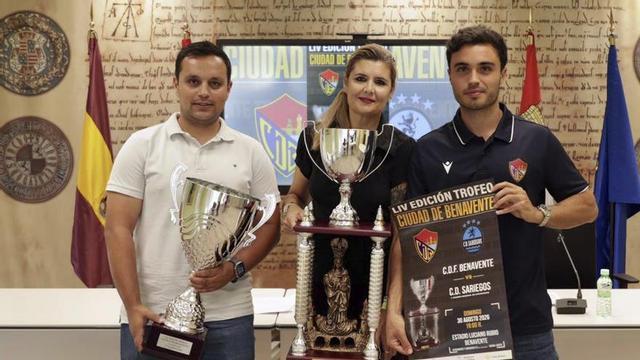 Imagen de la presentación del 54º Trofeo «Ciudad de Benavente». | CEDIDA