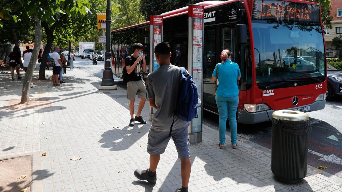 Transporte público gratis en la Comunitat Valenciana