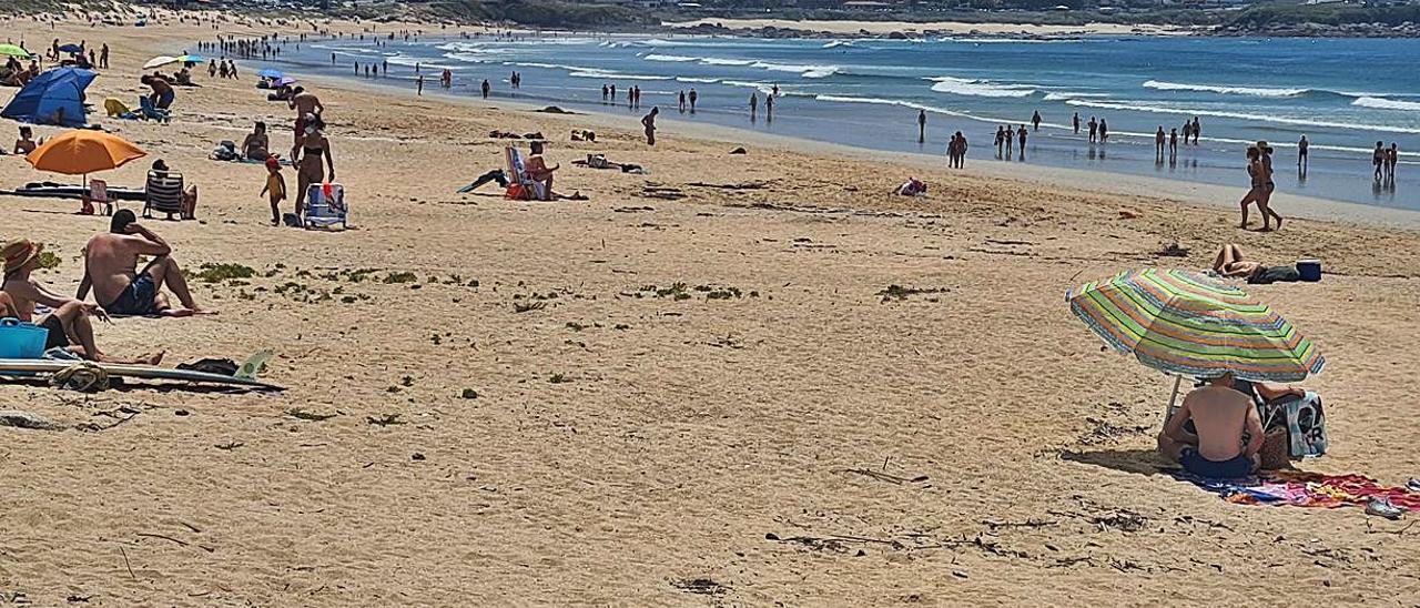 La playa de A Lanzada.