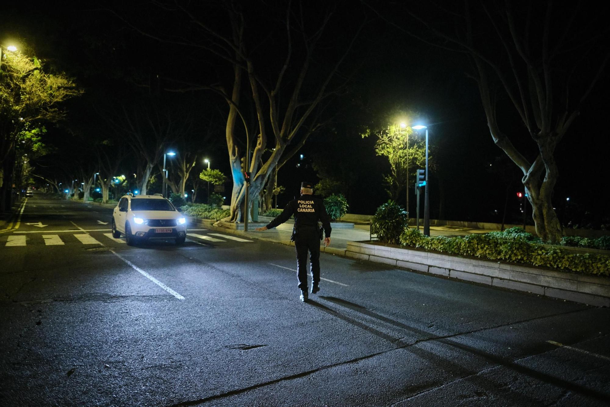 Nochevieja con la Policía Local de Santa Cruz