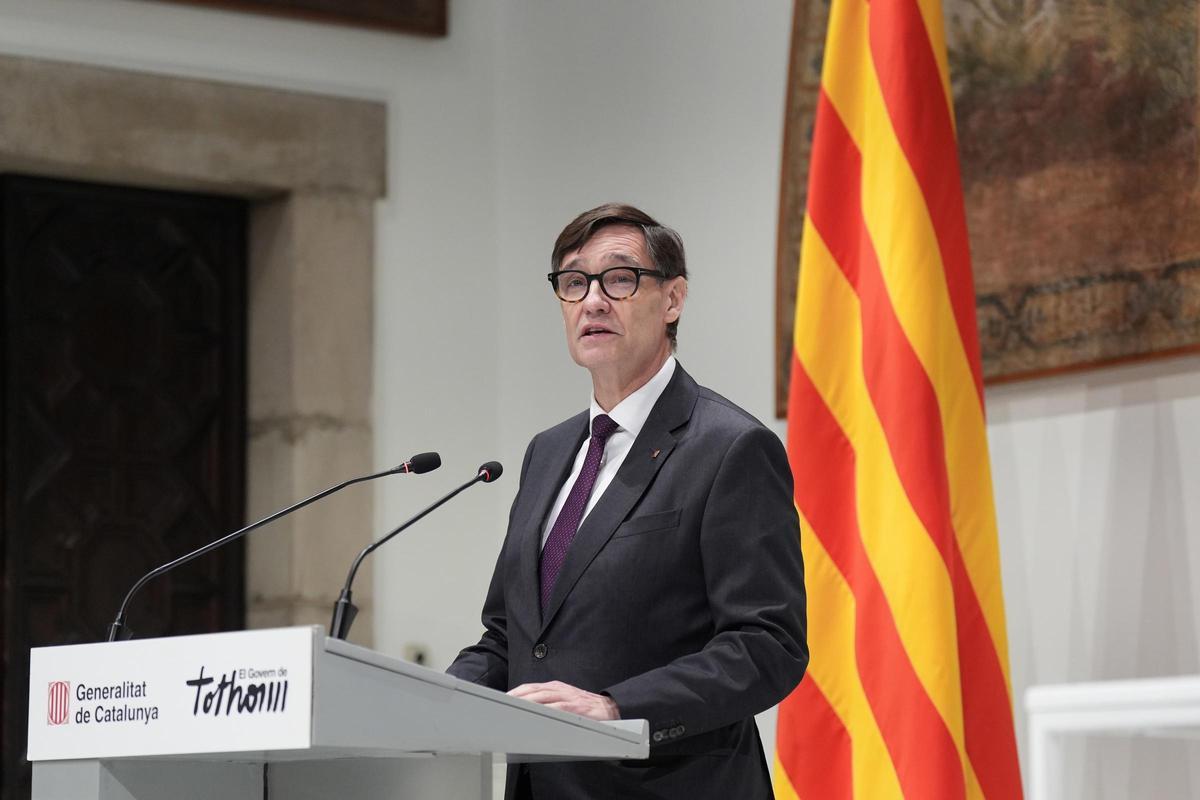 El president de la Generalitat, Salvador Illa, en una imagen reciente.