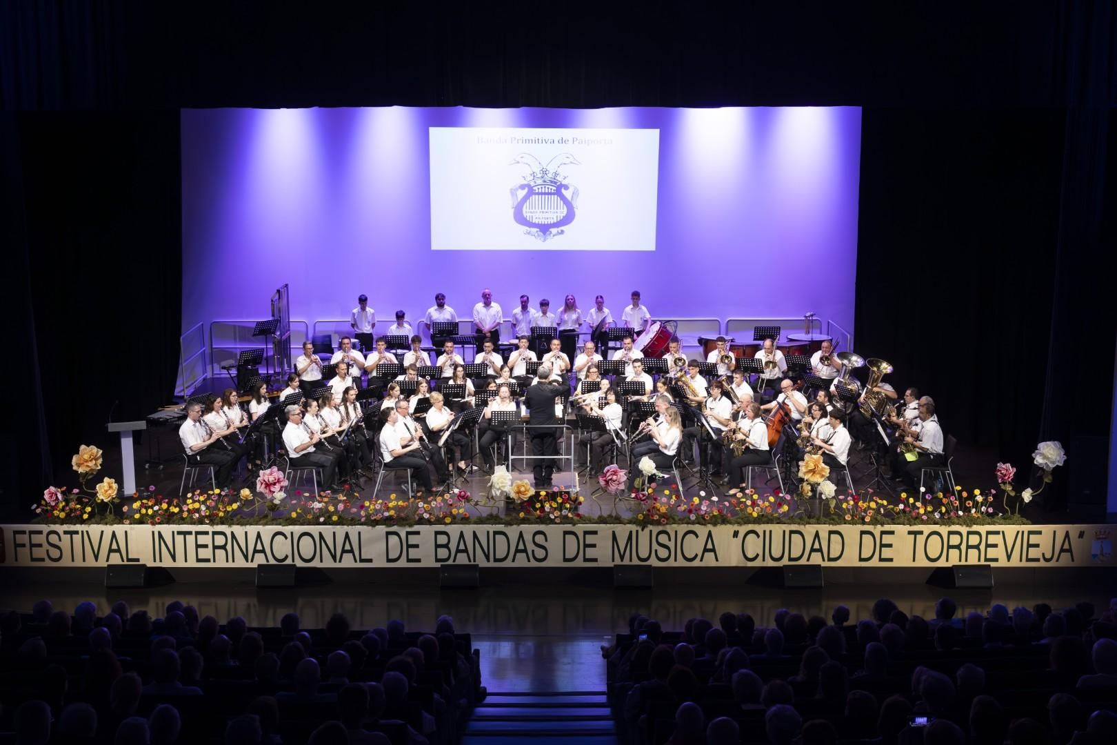 Las bandas de música de Paiporta y Catarroja, protagonistas del Festival Internacional de Bandas Ciudad de Torrevieja