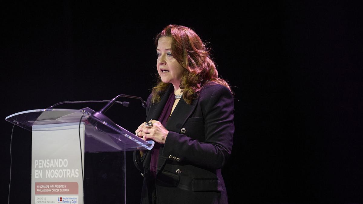 La consejera de Sanidad de la Comunidad de Madrid, Fátima Matute.