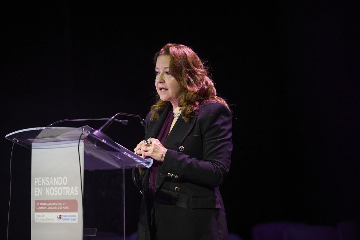 La consejera de Sanidad de la Comunidad de Madrid, Fátima Matute.