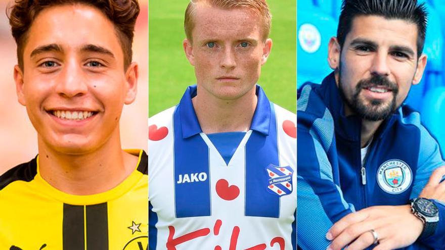 El turco Emre Mor, el Sam Larsson y Nolito / FARO