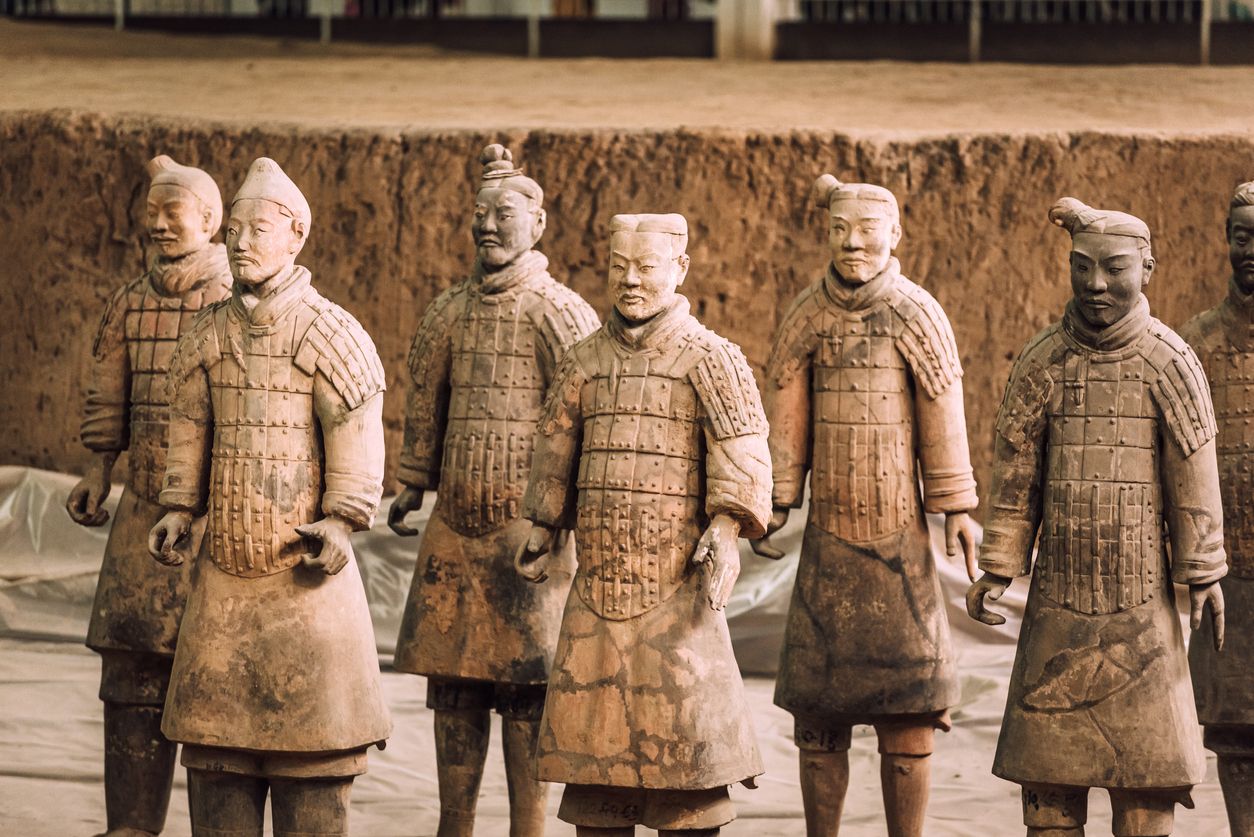 Guerreros de Terracota de Xi’an.
