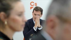 Albert Rivera en el Comite Ejecutivo de Ciudadanos