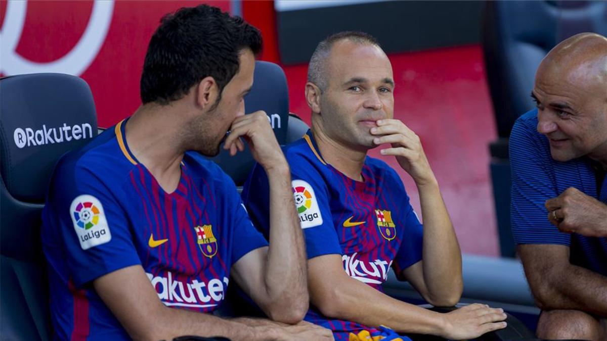 Busquets e Iniesta no optan al Balón de Oro 2017