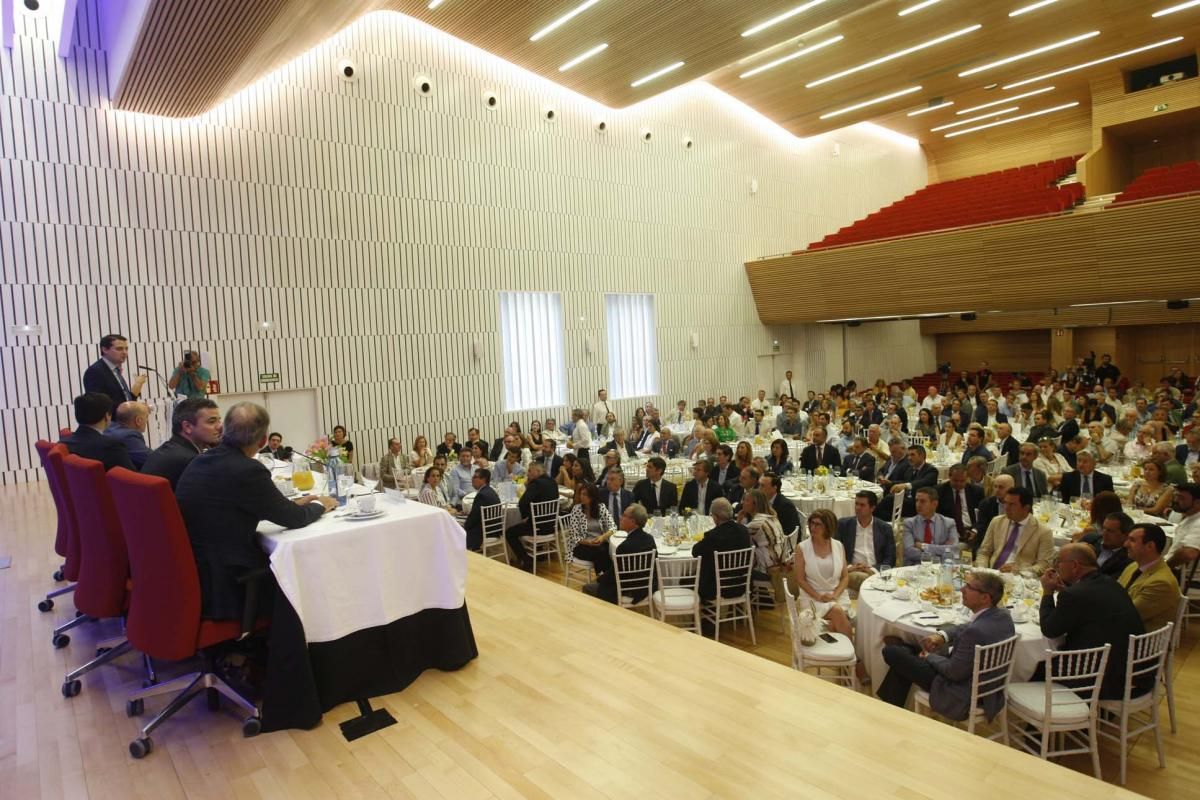 El alcalde, José María Bellido, en los desayunos de Diario CÓRDOBA