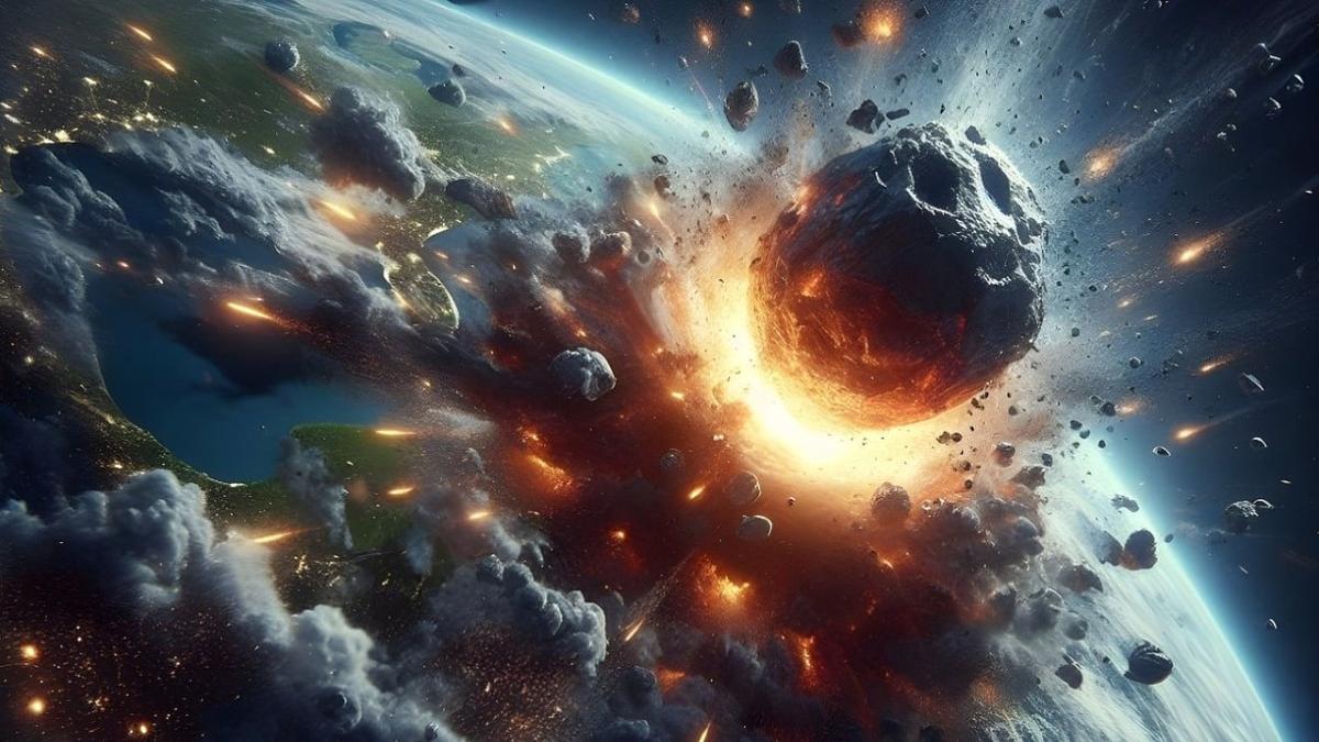 El impacto de un enorme meteorito hace miles de millones de años cambió abruptamente las condiciones de la Tierra.