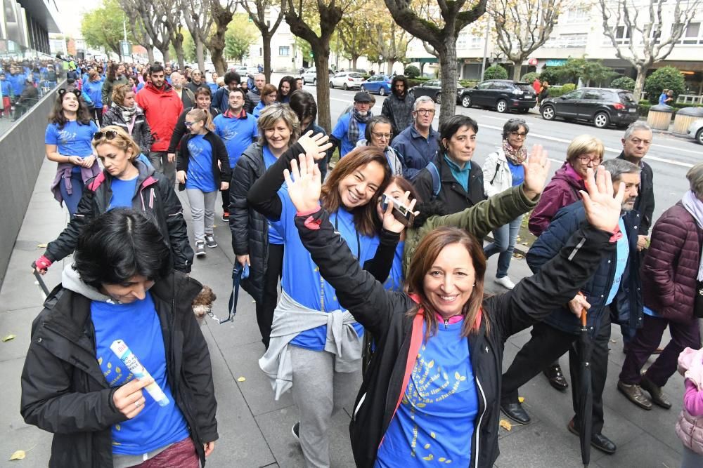 II Marcha por la Diabetes en A Coruña