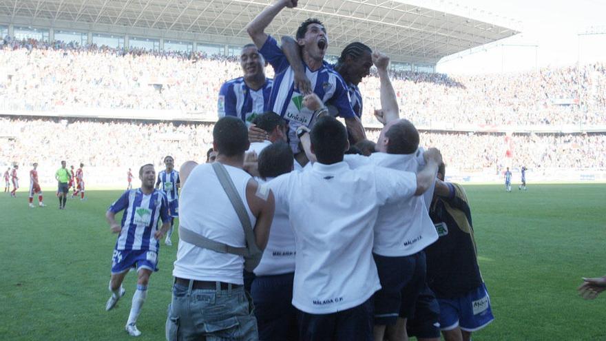 El Málaga subió a Primera el pasado 15 de junio de 2008.