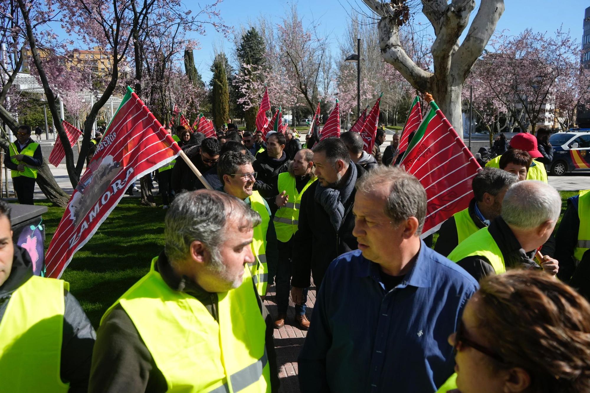 GALERÍA | Las protestas de los agricultores de Zamora vuelven a la calle