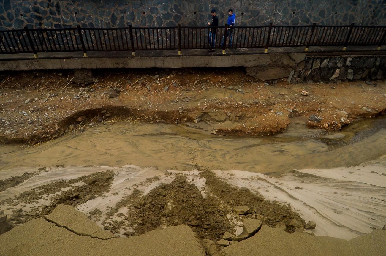 El paso de Hermine por el sur grancanario este domingo