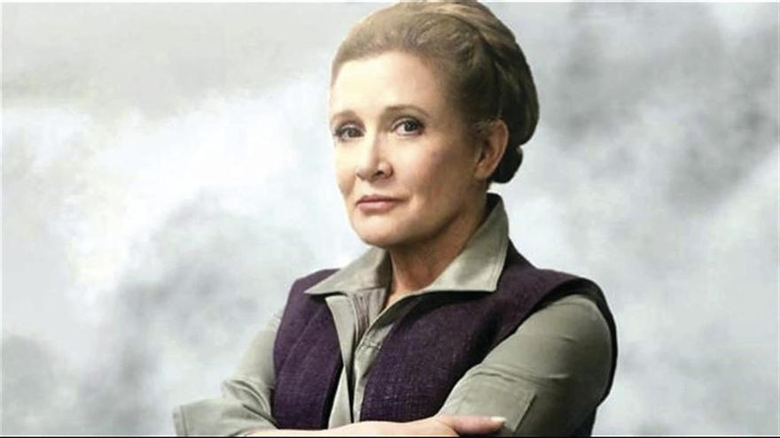 Carrie Fisher iba a ser el personaje principal de &quot;Star Wars 9&quot;