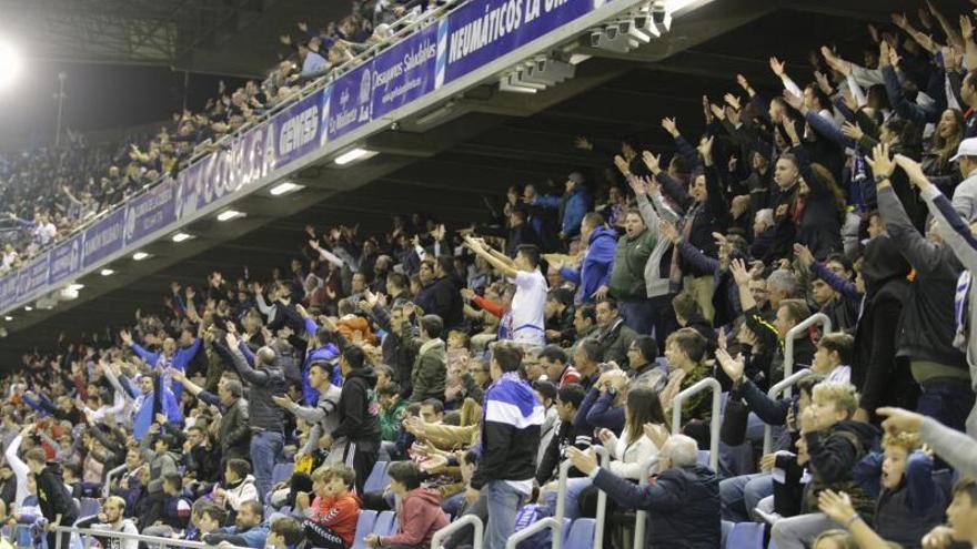 La afición del Club Deportivo Tenerife.