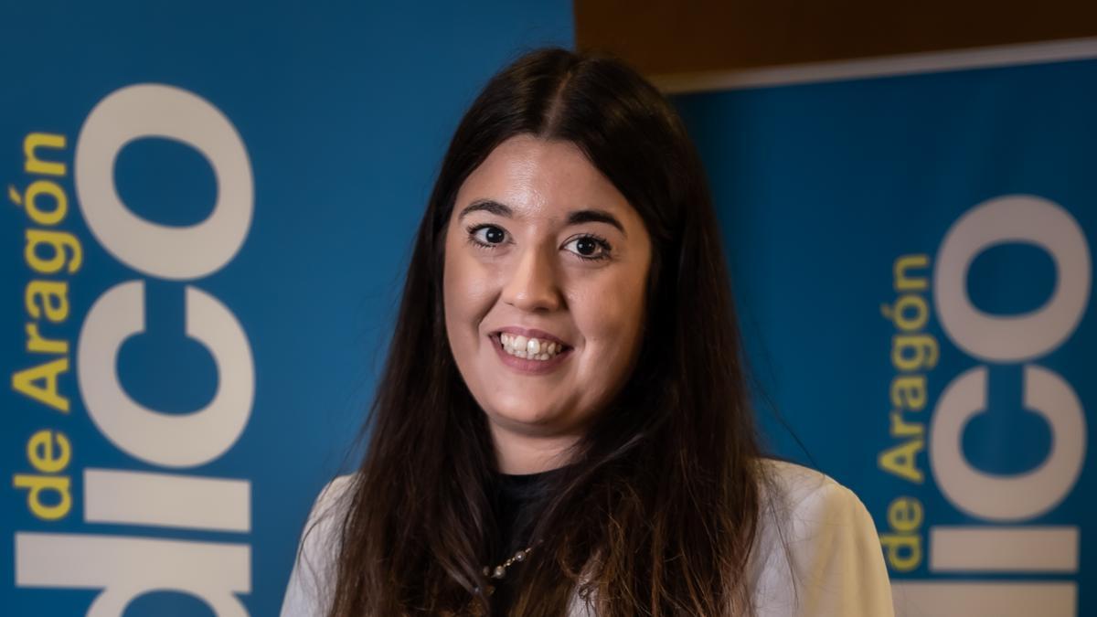 Carolina Luna, codirectora de Cooperativa Ganadera de Caspe.