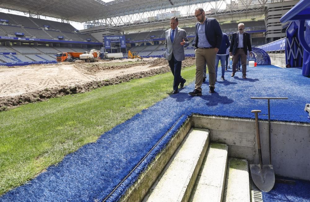 Obras en el Tartiere