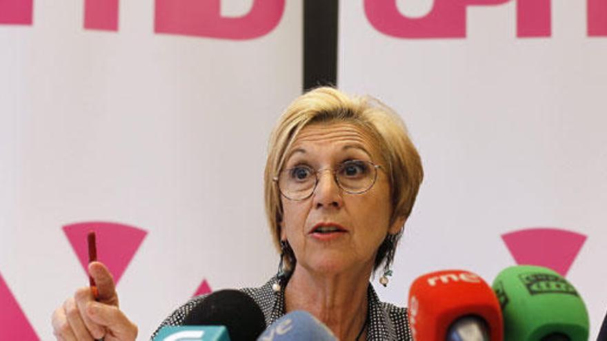 Rosa Díez pide al Gobierno vasco su jubilación anticipada