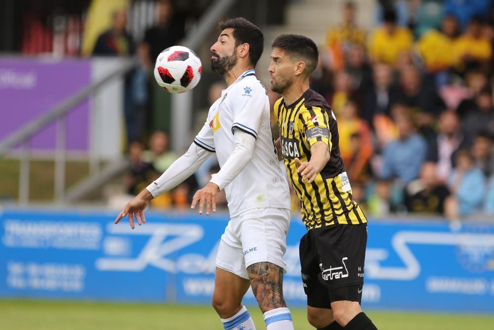 Un gol de Benja da un empate de oro al Hércules en Barakaldo