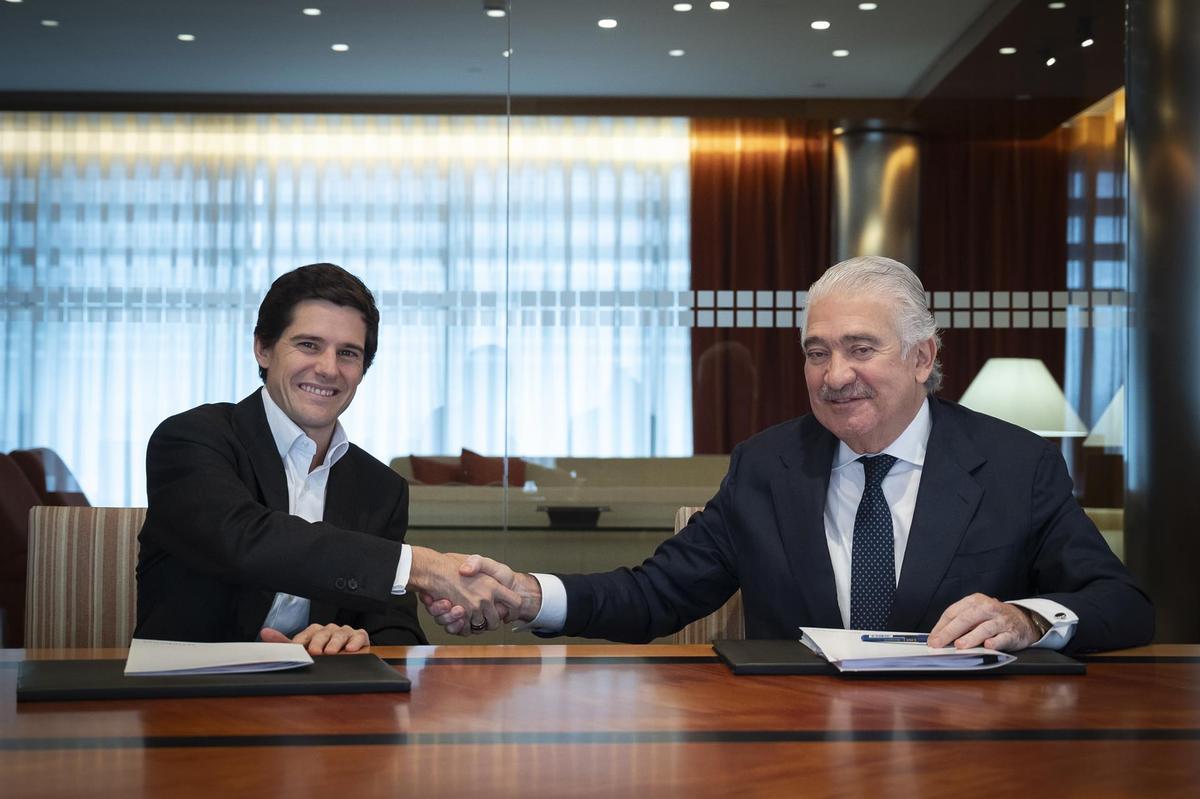 José Entrecanales, CFSO de Accionar, y José Bogas, CEO de Endesa.