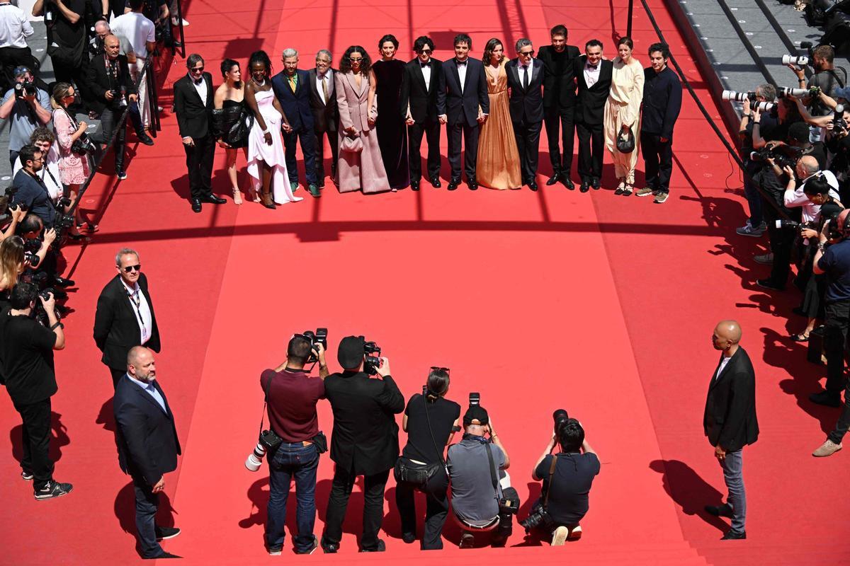 Presentación de 'Agente Secreto' en el Festival de Cannes.