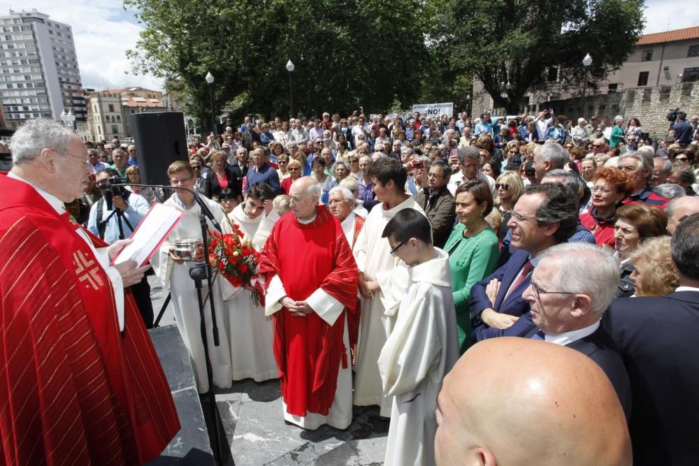 Celebración de la festividad de San Pedro en Gijón