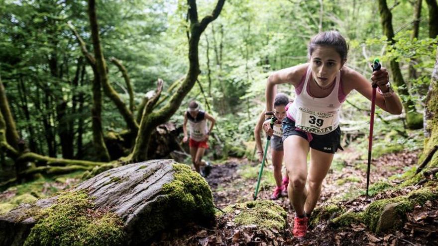 Clàudia Sabata, destacada esportista de curses de muntanya