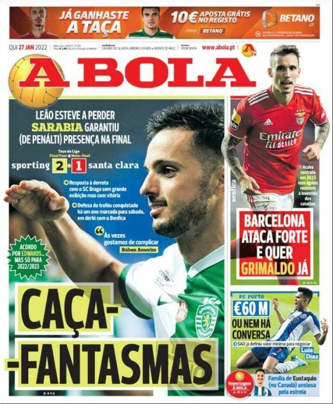 Estas son las portadas de la prensa deportiva de hoy