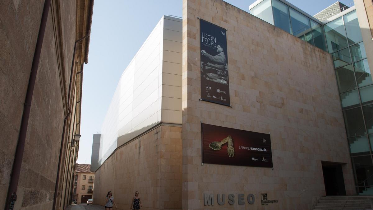 Fachada del Museo Etnográfico de Castilla y León, en Zamora.