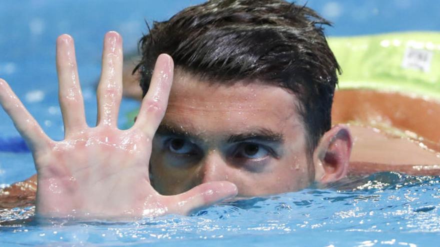 Michael Phelps participará en sus quintos JJOO.