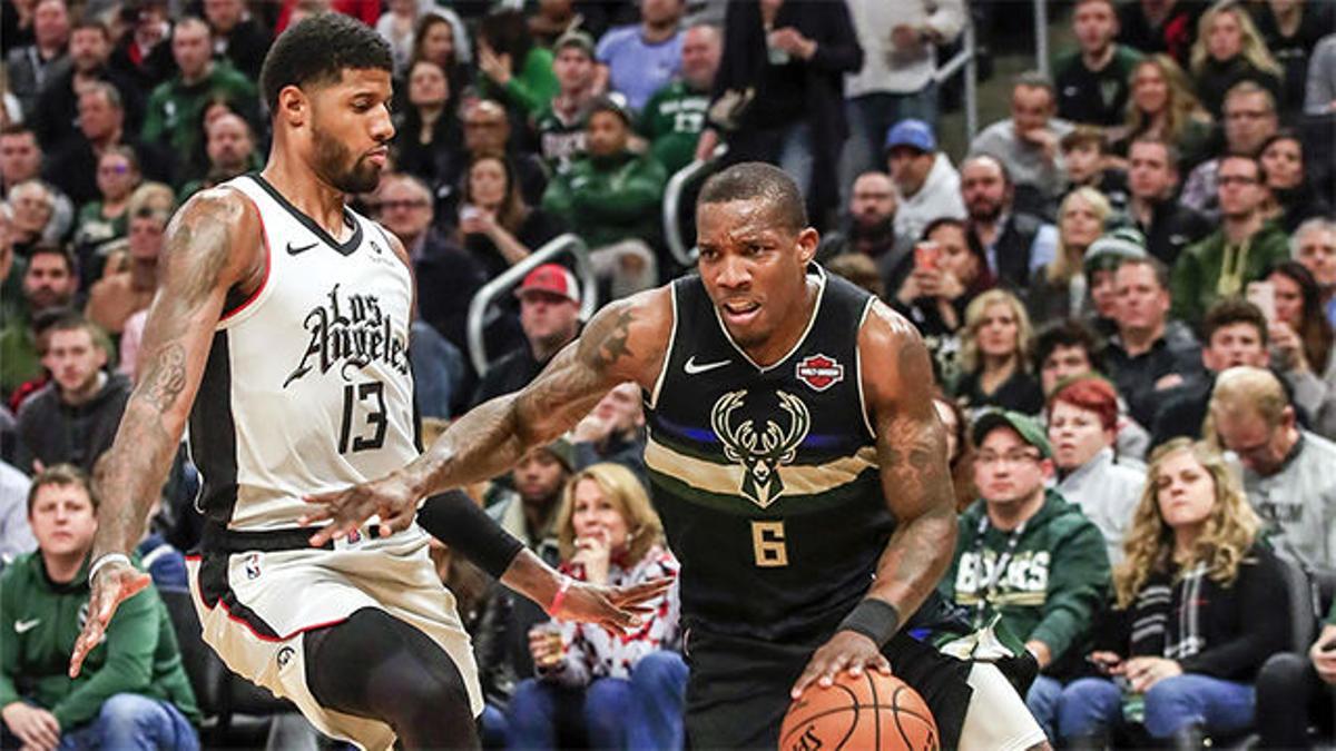 Victoria de Milwaukee Bucks a Los Angeles Clippers (119-91)