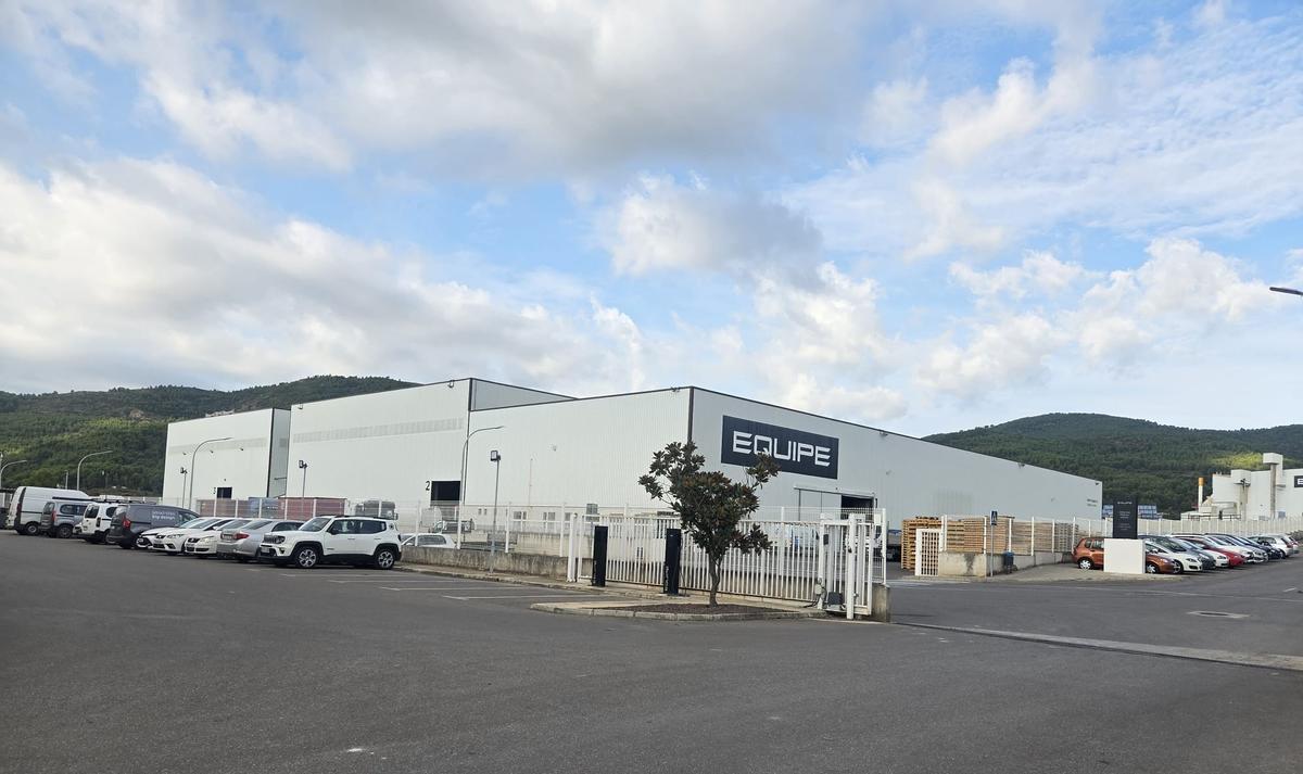 Almacénb logístico de Equipe Cerámicas.